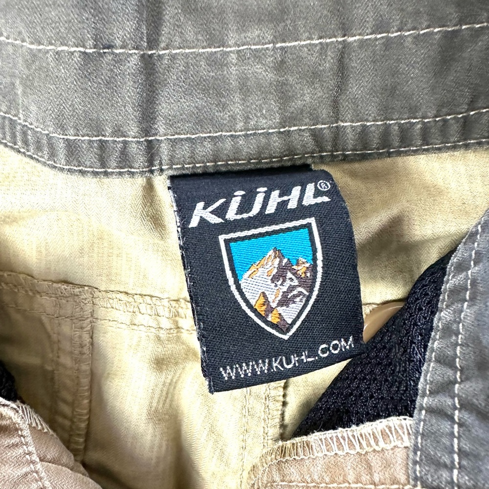 Kuhl Cotton Nylon Blend Outdoors Hiking 12" Inseam Utility Cargo Shorts Men's XL - Picture 5 of 7